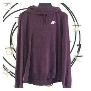 Purple Nike medium hoodie NWOT